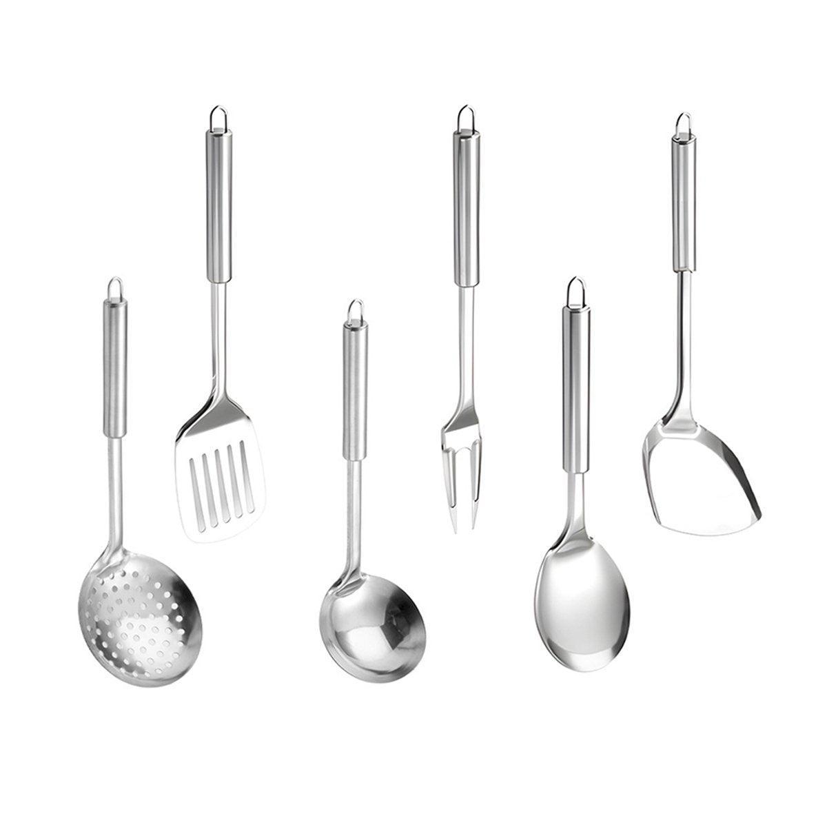 Premium Stainless Steel Kitchen Utensil Set – 6 Piece