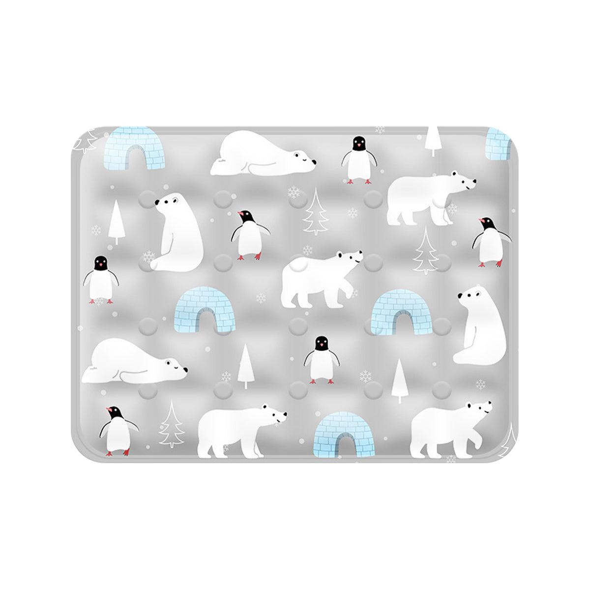 Cooling Ice Mat for Pets - Summer Dog and Cat Cooling Pad - Green - 60x90cm