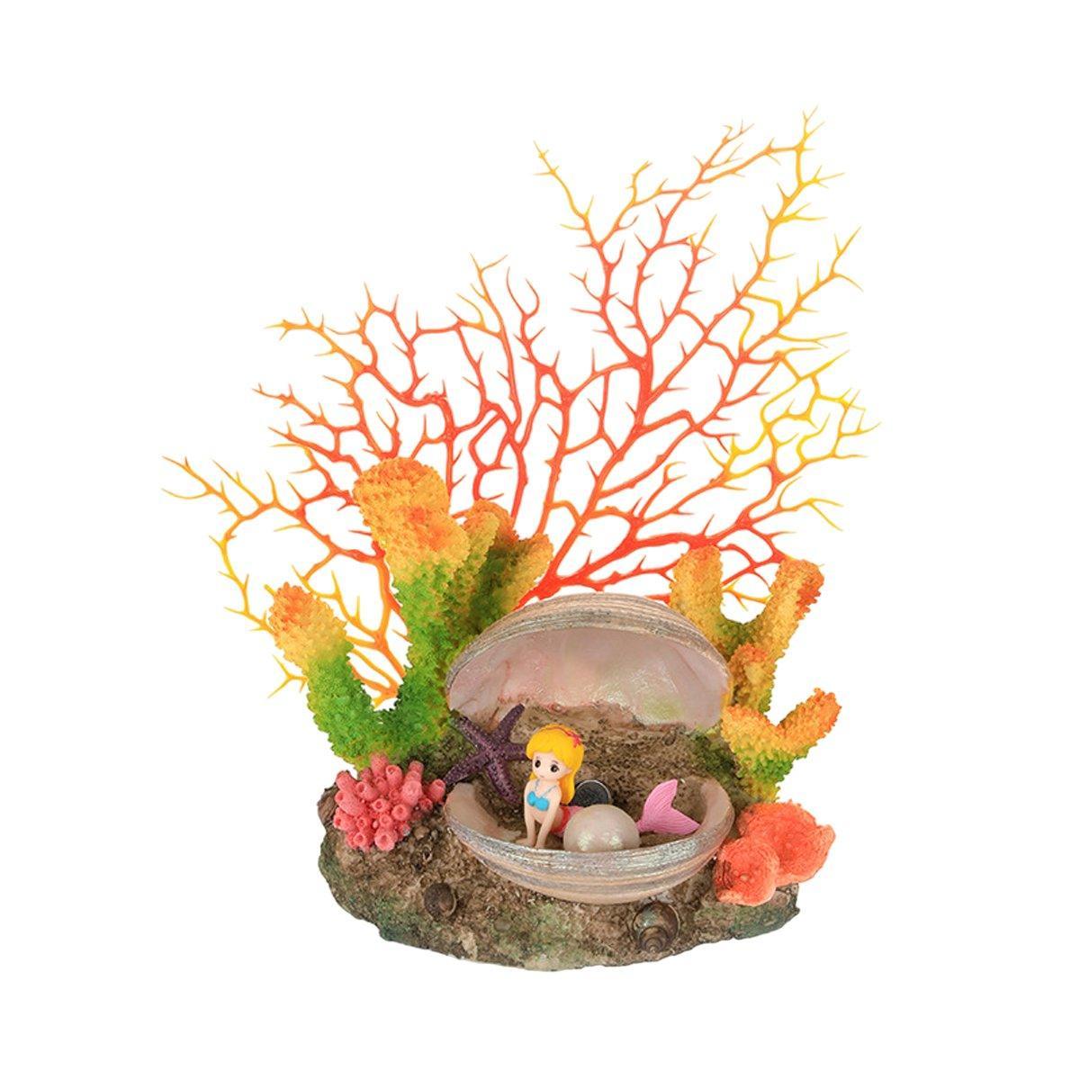 Aquarium Resin Coral Decorations for Fish Tank Marine Simulation Micro Landscape - GH1465
