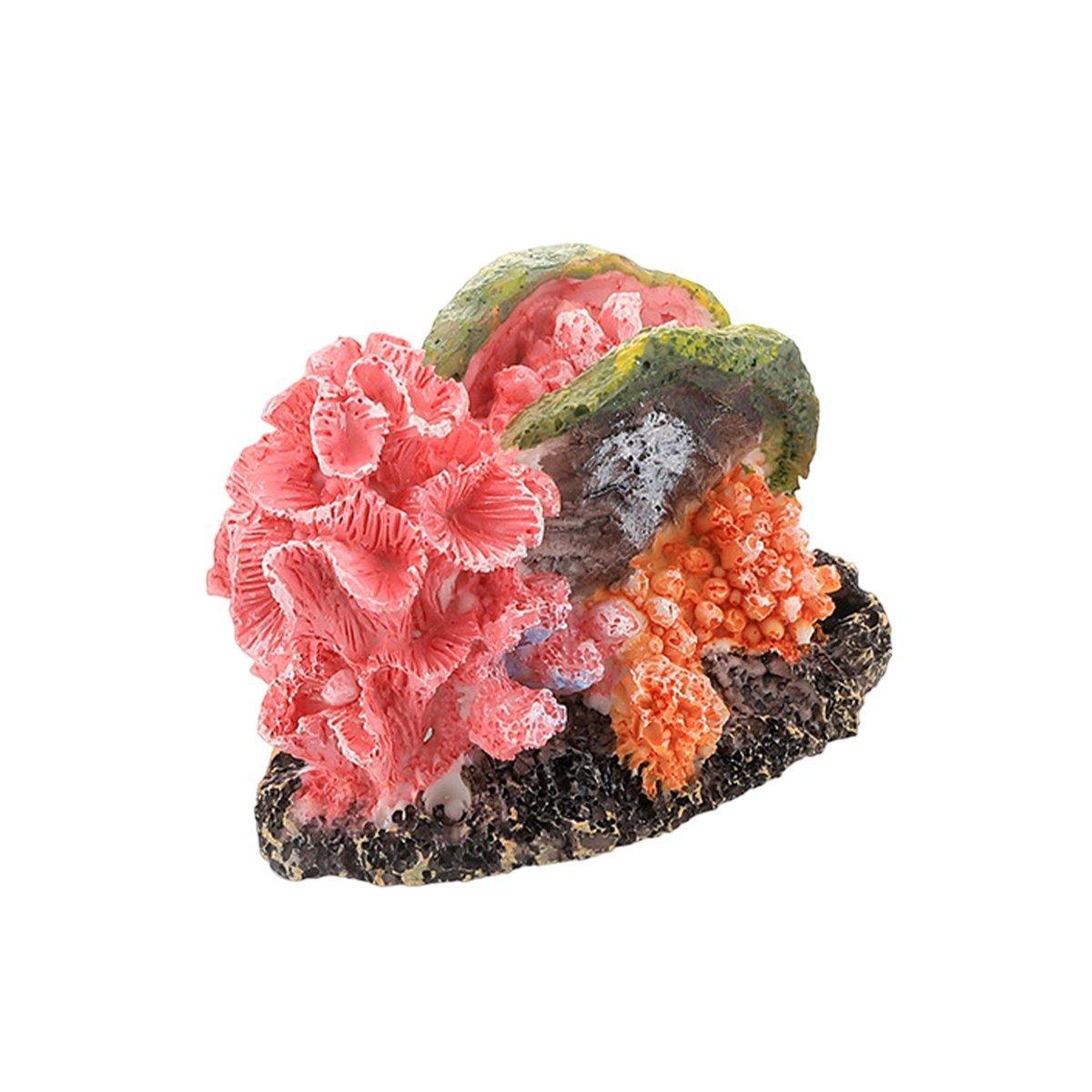 Simulation Coral Landscaping Decoration, Multicolour, 16.2cm x 15.5cm