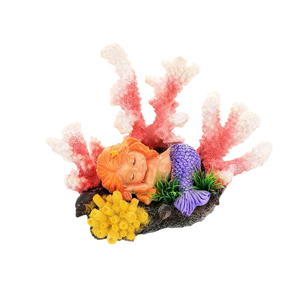 Simulation Coral Landscaping Decoration, Multicolour, 16.2cm x 15.5cm