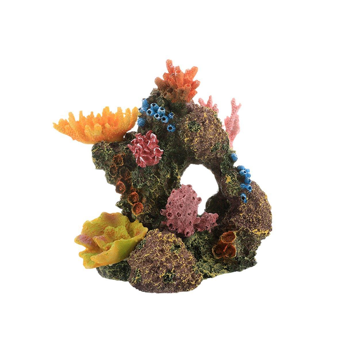Simulation Coral Resin Decoration for Fish Tank, Multicolour, 29cm x 19.5cm - SuperSaverAU - view 11