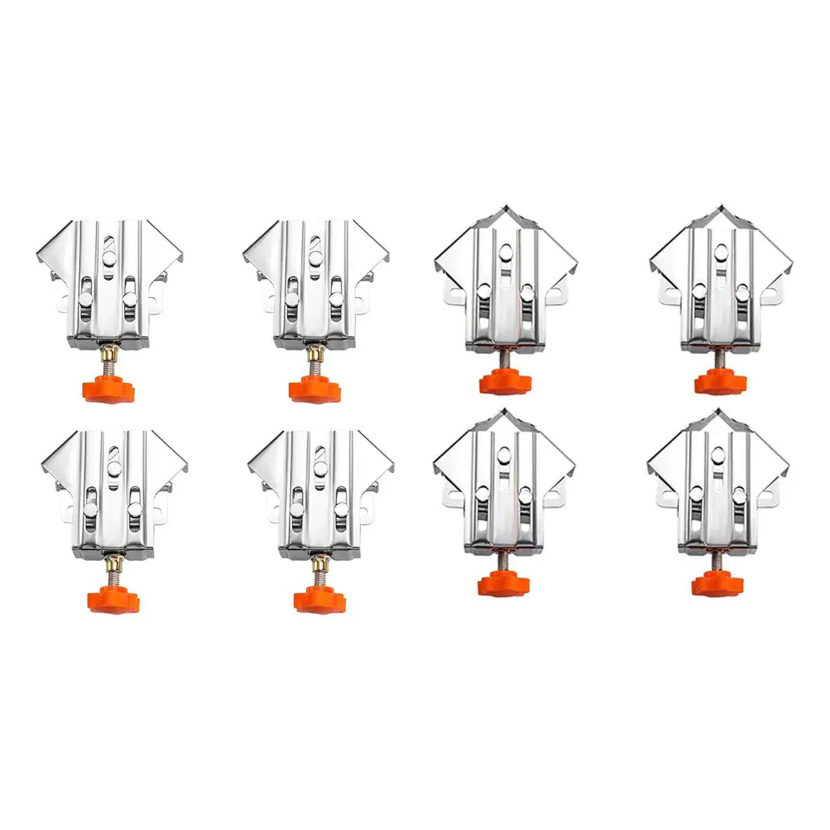 Premium 90° Right Angle Clamp Set – Closed Style 4 Pack