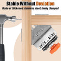 Premium 90° Right Angle Clamp Set – Closed Style 4 Pack