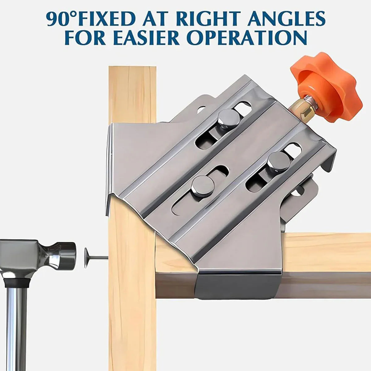 Premium 90° Right Angle Clamp Set – Closed Style 4 Pack