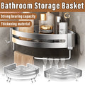 Premium Wall Mounted Stainless Steel Corner Shower Shelf Single Layer