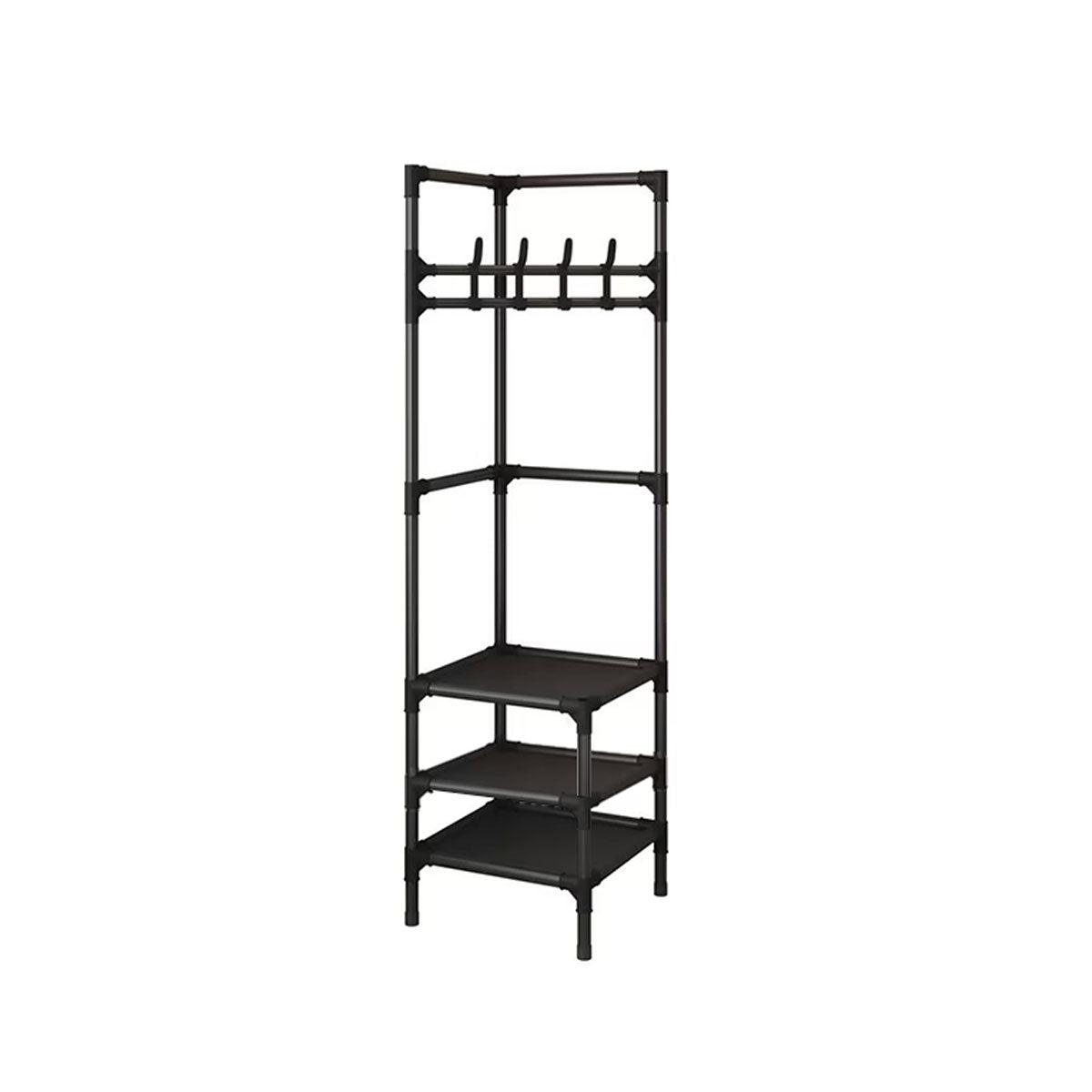70-Inch Floor Standing Corner Coat Rack - Multifunctional Storage Organizer