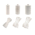 Cotton Rope Macrame Cord 12mm x 50m, Natural Cotton, DIY Craft, Binding String - SuperSaverAU - view 2