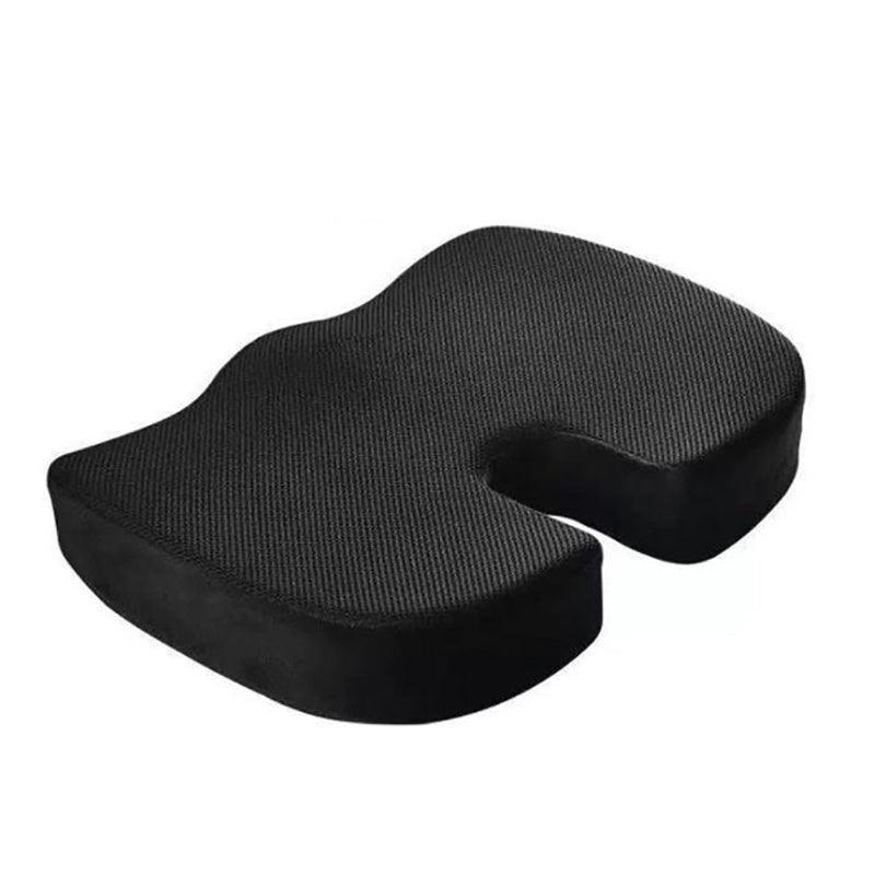 Orthopaedic Memory Foam Seat Cushion Support Back Pain Chair Pillow Car - Grey