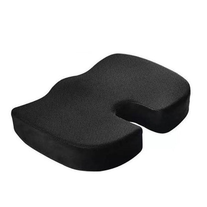 Orthopaedic Memory Foam Seat Cushion Support Back Pain Chair Pillow Car - Navy