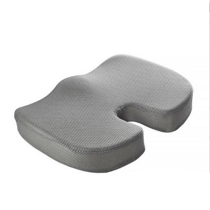 Orthopaedic Memory Foam Seat Cushion Support Back Pain Chair Pillow Car - Purple