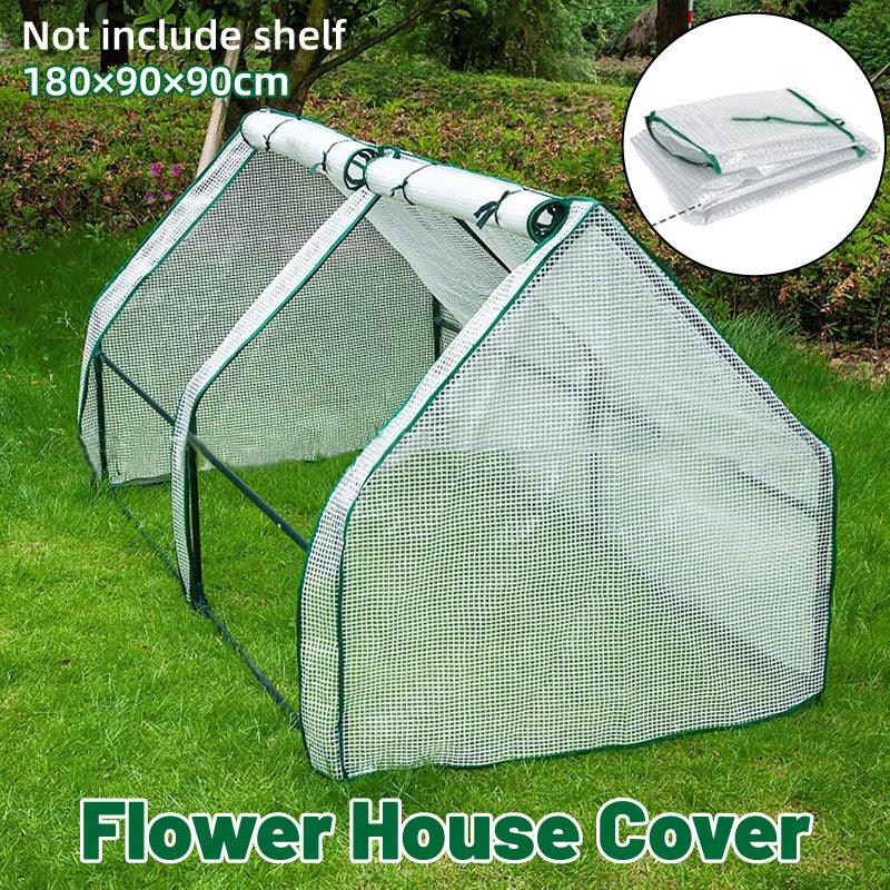 Premium Transparent Grid Greenhouse Cover – 180 x 90 x 90cm