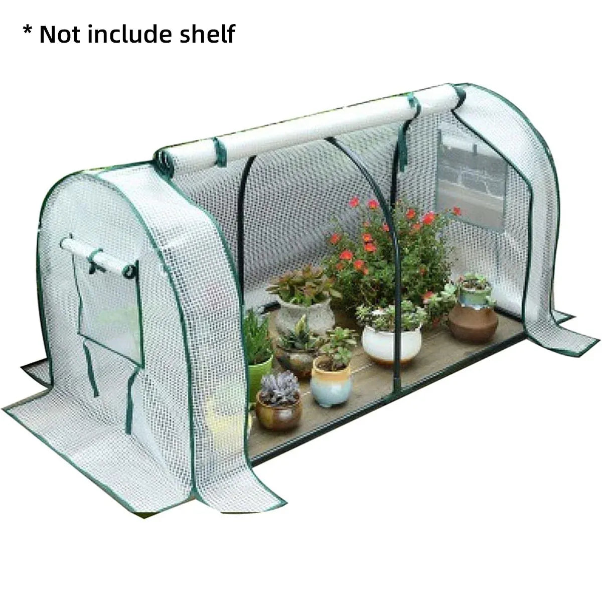 Premium PVC Greenhouse Replacement Cover – Transparent 130 x 60 x 50cm