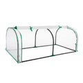 PVC Greenhouse Cover Replacement Plant Tent Garden Shelter 130 × 60 × 50 cm - Grid Style