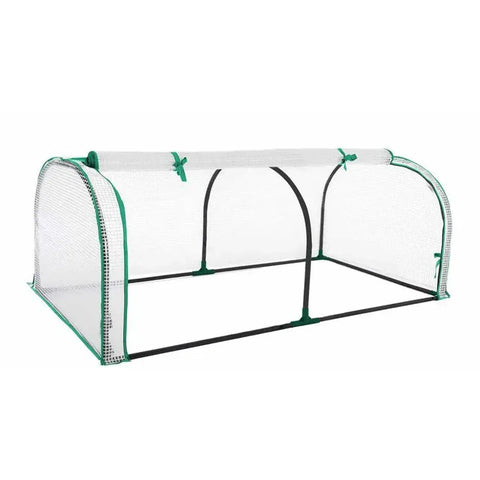 PVC Greenhouse Cover Replacement Plant Tent Garden Shelter 130 × 60 × 50 cm - Grid Style