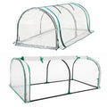 PVC Greenhouse Cover Replacement Plant Tent Garden Shelter 130 × 60 × 50 cm - Grid Style