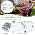 PVC Greenhouse Cover Replacement Plant Tent Garden Shelter 130 × 60 × 50 cm - Grid Style - SuperSaverAU - view 1