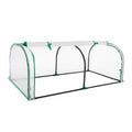 PVC Greenhouse Cover Replacement Plant Tent Garden Shelter 130 × 60 × 50 cm - Grid Style - SuperSaverAU - view 3