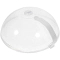 Premium Microwave Splash Proof Cover – Transparent 26cm