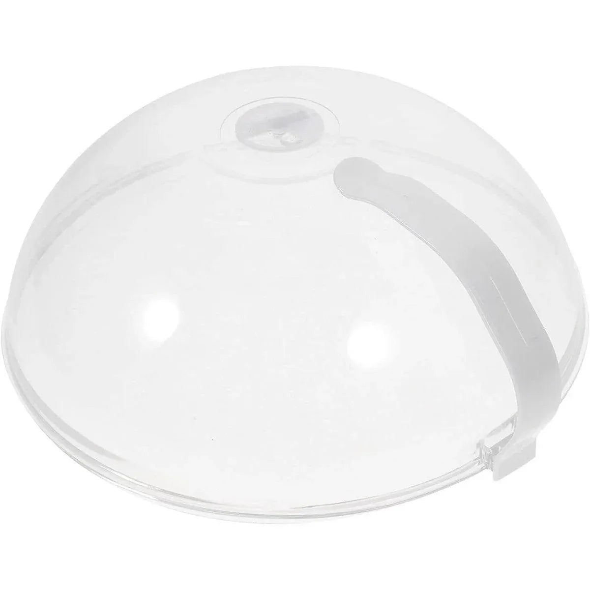 Premium Microwave Splash Proof Cover – Transparent 26cm