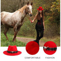 Premium Brown Unisex Ethnic Style Tweed Bowler Jazz Hat