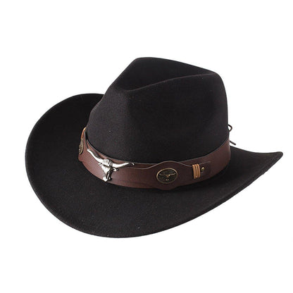 STweed Ethnic Bowler Hat for Men & Women - Brown Sun Protection