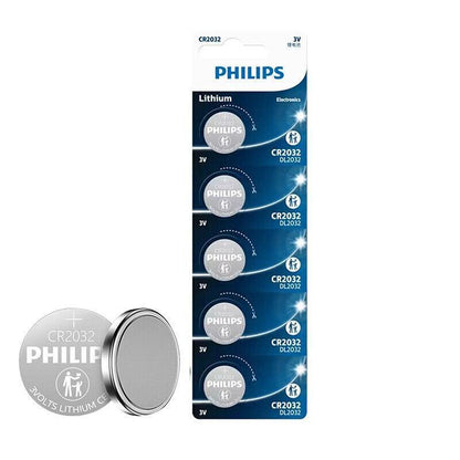 Philips CR1632 Button Battery - 20 Pack, 3V Lithium Power