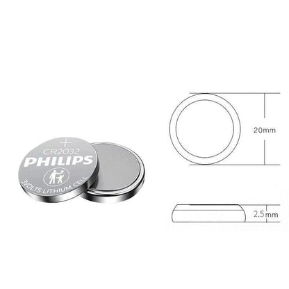 Philips CR1632 Button Battery - 20 Pack, 3V Lithium Power