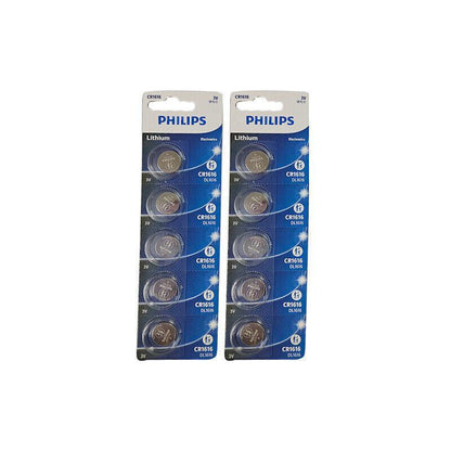 Philips CR1632 Button Battery - 20 Pack, 3V Lithium Power
