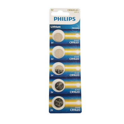 Philips CR1632 Button Battery - 20 Pack, 3V Lithium Power