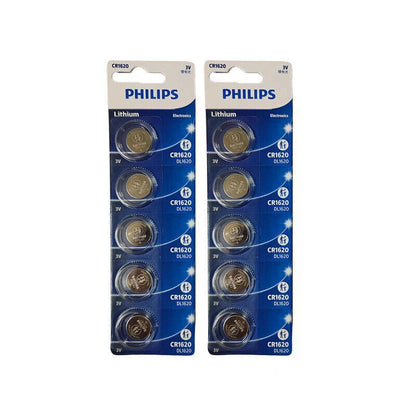 Philips CR1632 Button Battery - 20 Pack, 3V Lithium Power