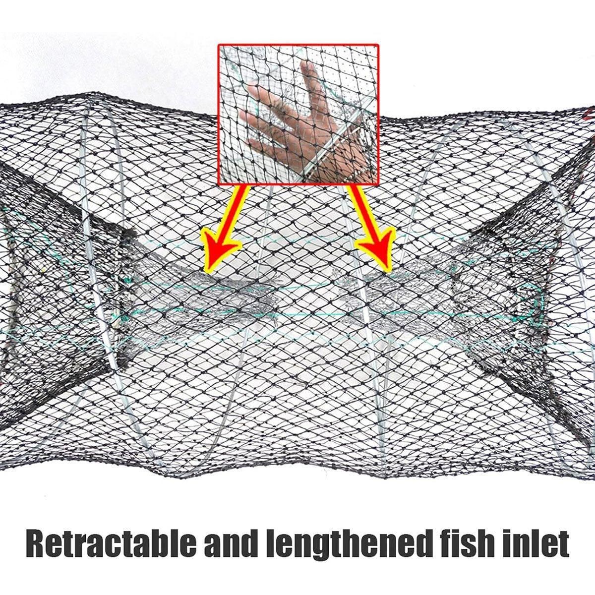 Premium Shrimp Crab Lobster Fishing Nets - 2 Pack