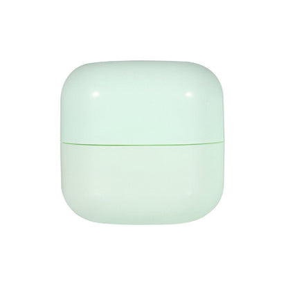 10PCS Square Lightproof Cream Jars - 50ml Cosmetic Containers in Green