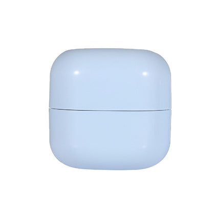 10PCS Square Lightproof Cream Jars - 50ml Cosmetic Containers in Pink