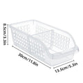 Transparent 4pcs Refrigerator Storage Box Set, 30x13.5x8.5cm, Adjustable Dividers - SuperSaverAU - view 3