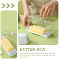 Premium Butter & Cheese Storage Box – Transparent Lid