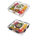 Portable Sealed Kitchen Refrigerator Storage Box 5L - White, 6 Compartments - SuperSaverAU - view 2