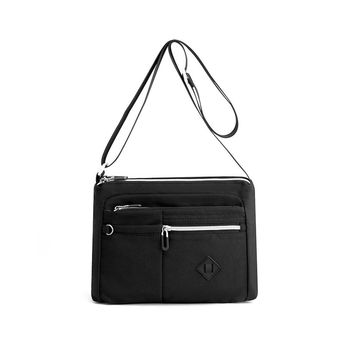 Ladies Waterproof Crossbody Bag - Light Blue