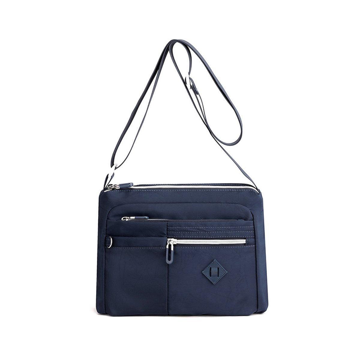 Premium Purple Ladies Large Capacity Waterproof Crossbody Bag