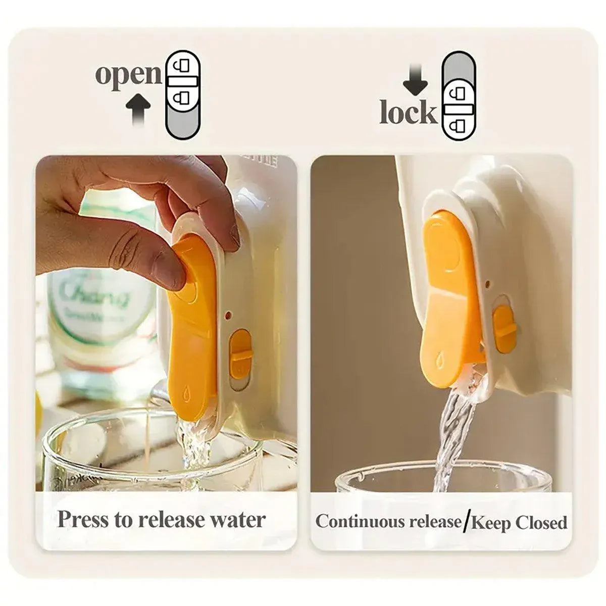 Premium 3.5L Green Cold Water Kettle Beverage Dispenser Jug