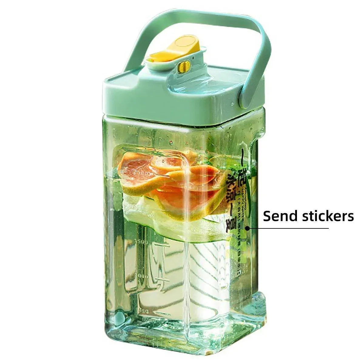 Premium 3.5L Green Cold Water Kettle Beverage Dispenser Jug