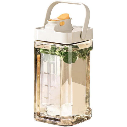 Large Capacity 3.5L Cold Water Kettle Home Use Beverage Dispenser Jug Mug - Green