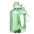 Premium Green 2.5L Large Capacity Sports Water Bottle with Straw