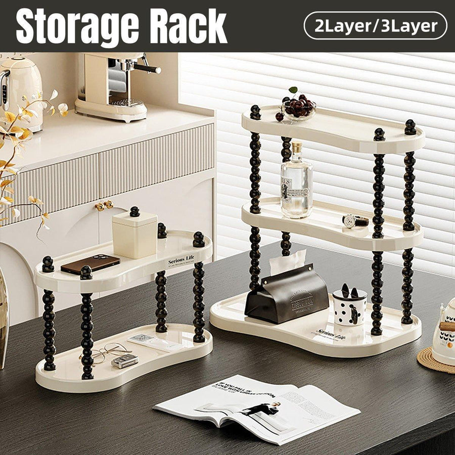 Mug Display Rack - 2-Layer Kitchen Organizer, Lightweight Luxury Design - SuperSaverAU - view 1