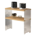 Acrylic Desktop Cup Holder Multi-Purpose Portable Storage Organizer For Home - Brown - SuperSaverAU - view 2