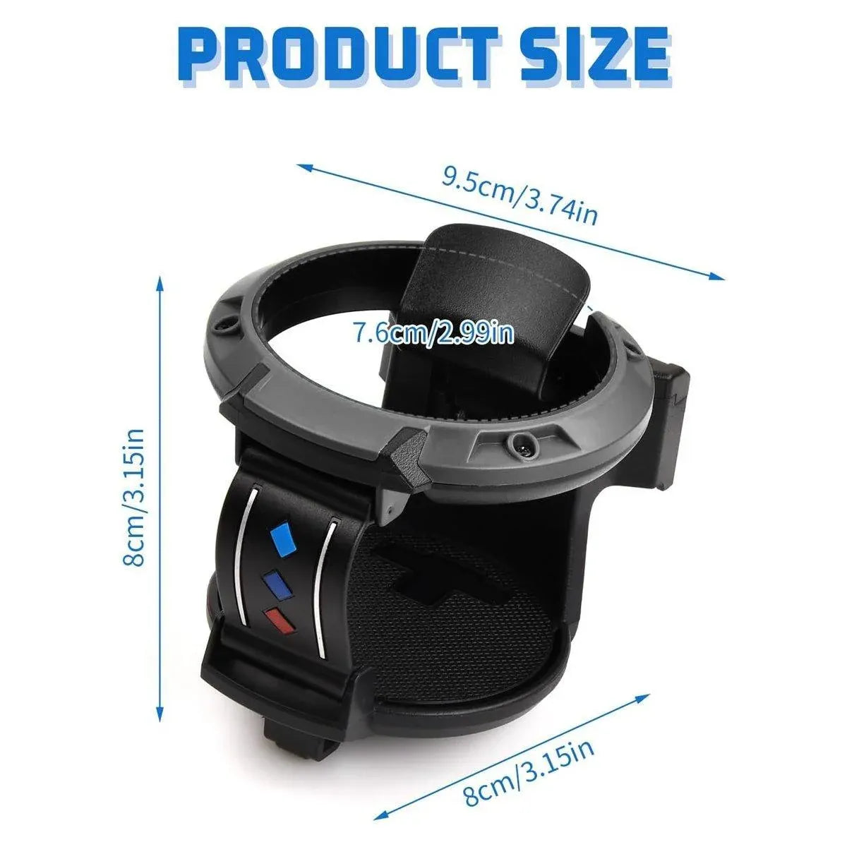 Premium Universal Car Air Vent Cup Holder with Hook Bracket