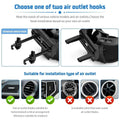 Premium Universal Car Air Vent Cup Holder with Hook Bracket
