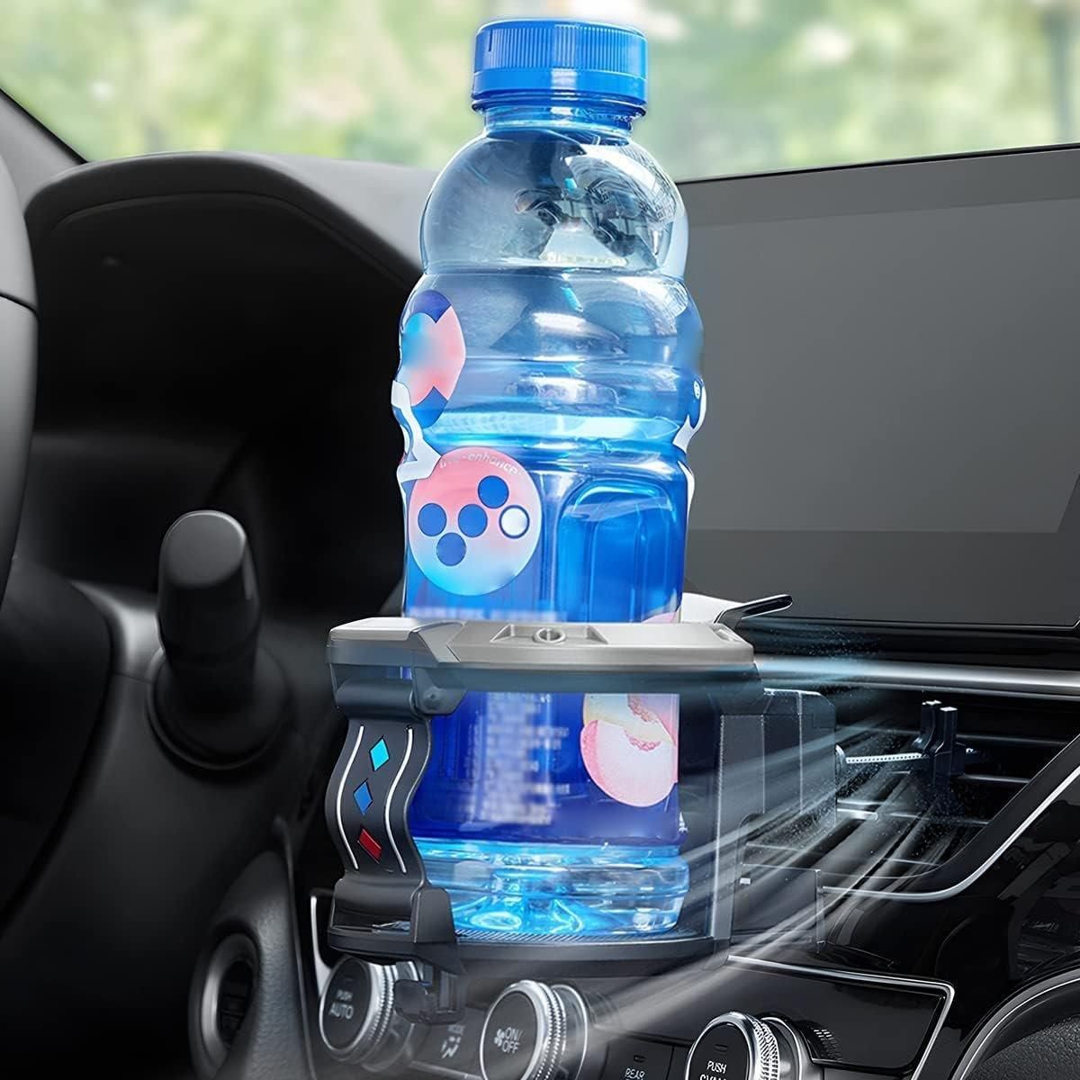 Premium Universal Car Air Vent Cup Holder with Hook Bracket
