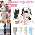 Premium Grey Neoprene Cup Sleeve Travel Bag for 40oz Tumbler