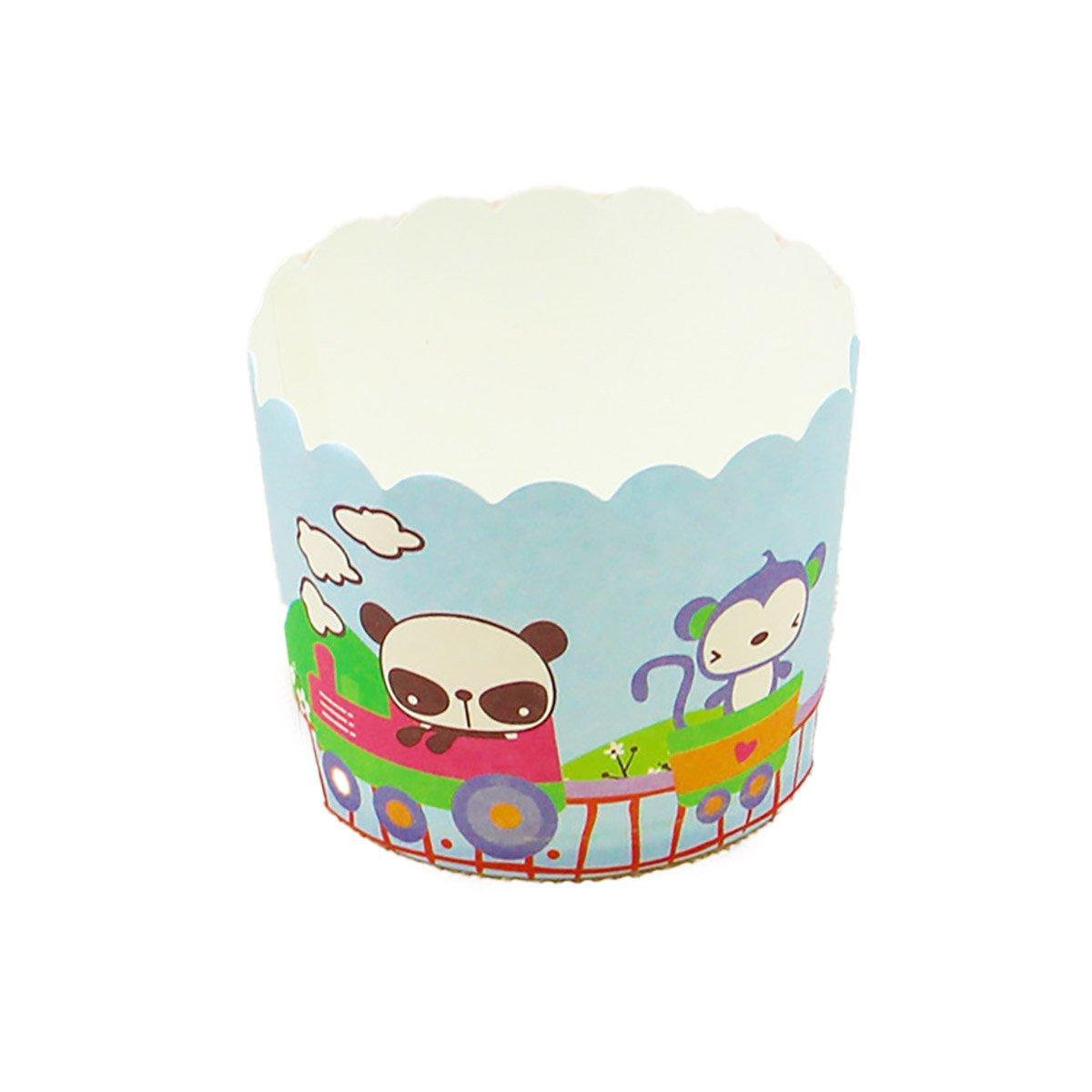 500PCS Colorful Cupcake Muffin Baking Cups - Greaseproof Paper Liners